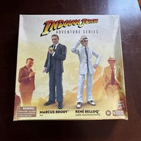 Marcus Brody Rene Belloq Ark Showdown action figure