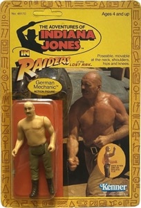 German Mechanic Kenner Vintage action figure