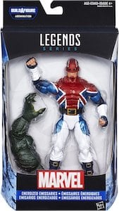 Energized Emissaries Captain Britain action figure
