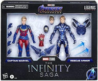 Captain Marvel And Rescue Armor action figure