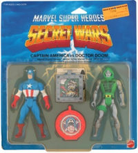 Captain America Vs Doctor Doom action figure