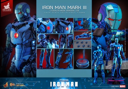 Iron Man Mark Iii Stealth Mode Version 2 0 action figure