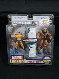 Sabretooth Screaming face-off-vs-wolverine-screaming action figure