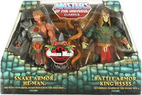 Snake He Man Vs Battle Armor King Hssss action figure