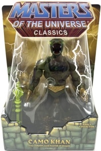 Camo Khan Classics action figure
