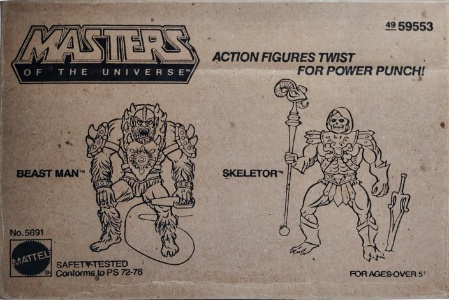 Skeletor Beast Man Original action figure