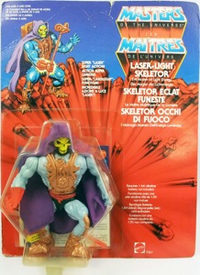 Laser Light Skeletor action figure