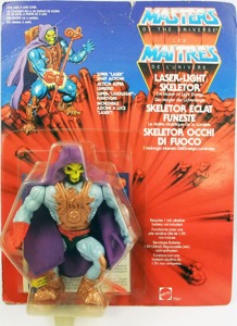 Laser Light Skeletor Original action figure