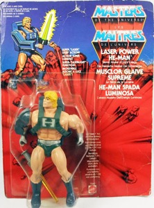 Laser Power He Man Original action figure