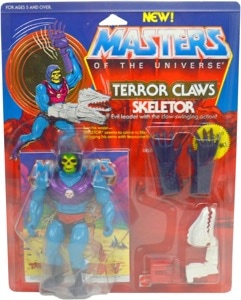 Terror Claws Skeletor Original action figure