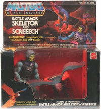 Battle Armor Skeletor And Screeech action figure