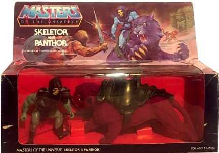 Skeletor And Panthor Original action figure