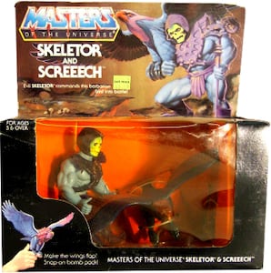 Skeletor And Screeech Original action figure