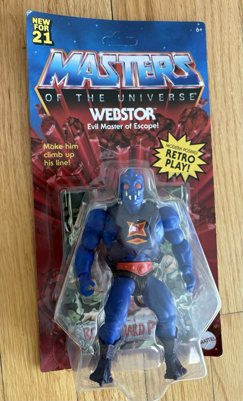 Webstor Masters of the Universe Origins action figure