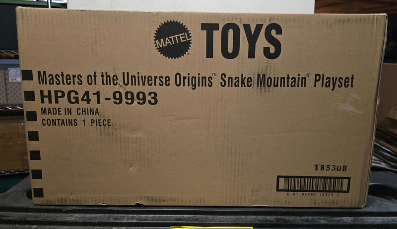 Snake Mountain Playset Masters of the Universe Origins action figure