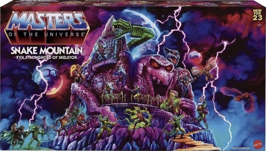 Snake Mountain Playset Masters of the Universe Origins action figure