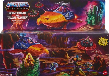 Talon Fighter Point Dread Masters of the Universe Origins action figure