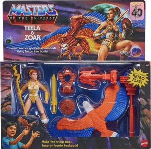 Teela And Zoar Masters of the Universe Origins action figure