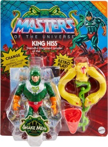King Hiss Masters of the Universe Origins action figure