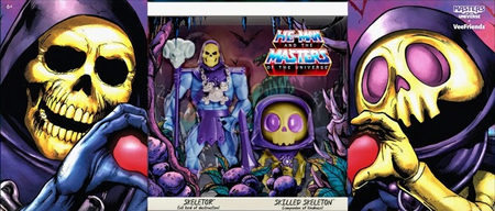Skeletor X Veefriends Skilled Skeleton 2 Pack action figure