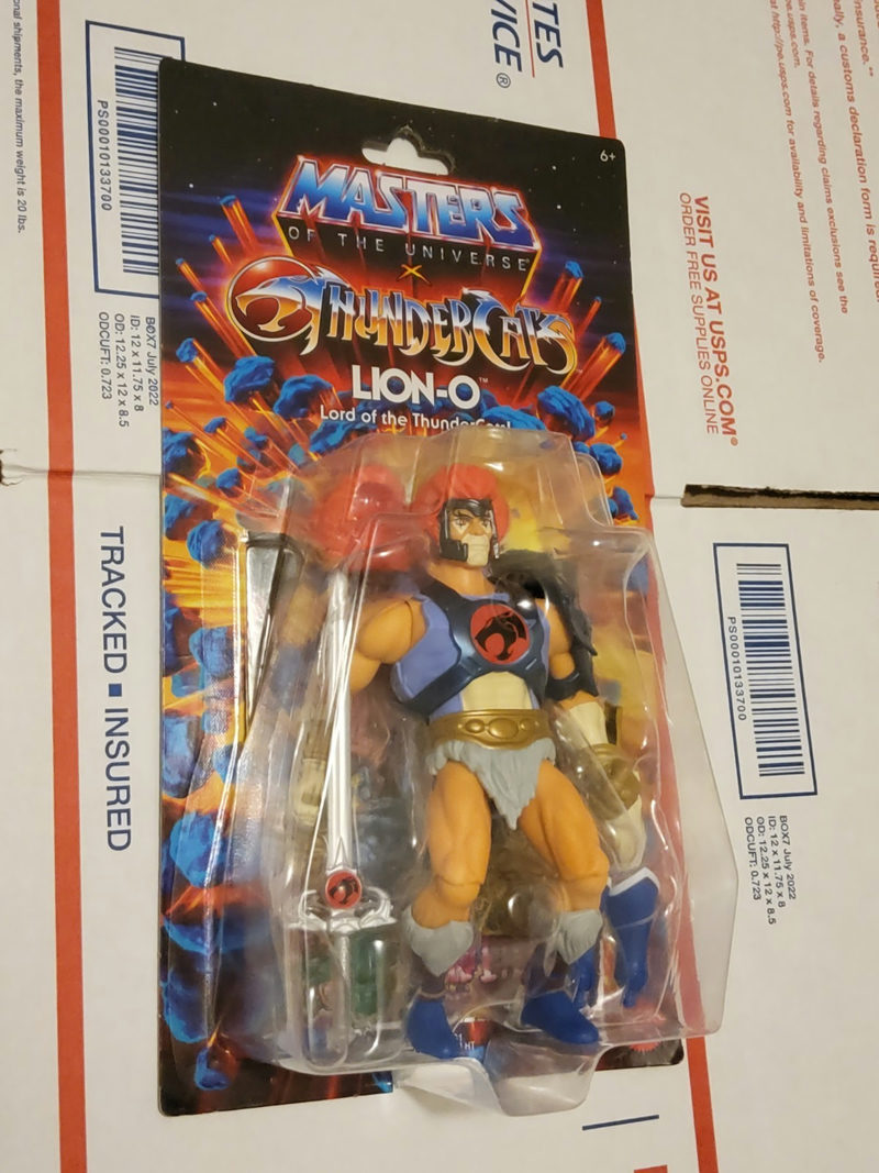 Lion O Masters of the Universe Origins action figure