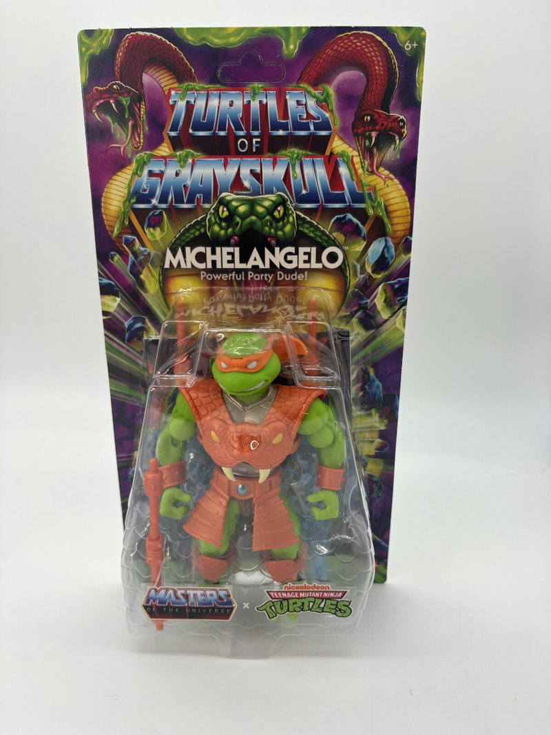 Michelangelo Masters of the Universe Origins action figure