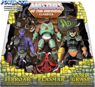 Terroar Plasmar And Lord Grasp 3 Pack action figure