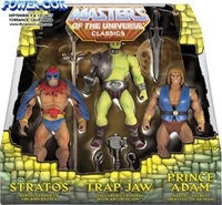 Trap Jaw Prince Adam And Stratos 3 Pack action figure