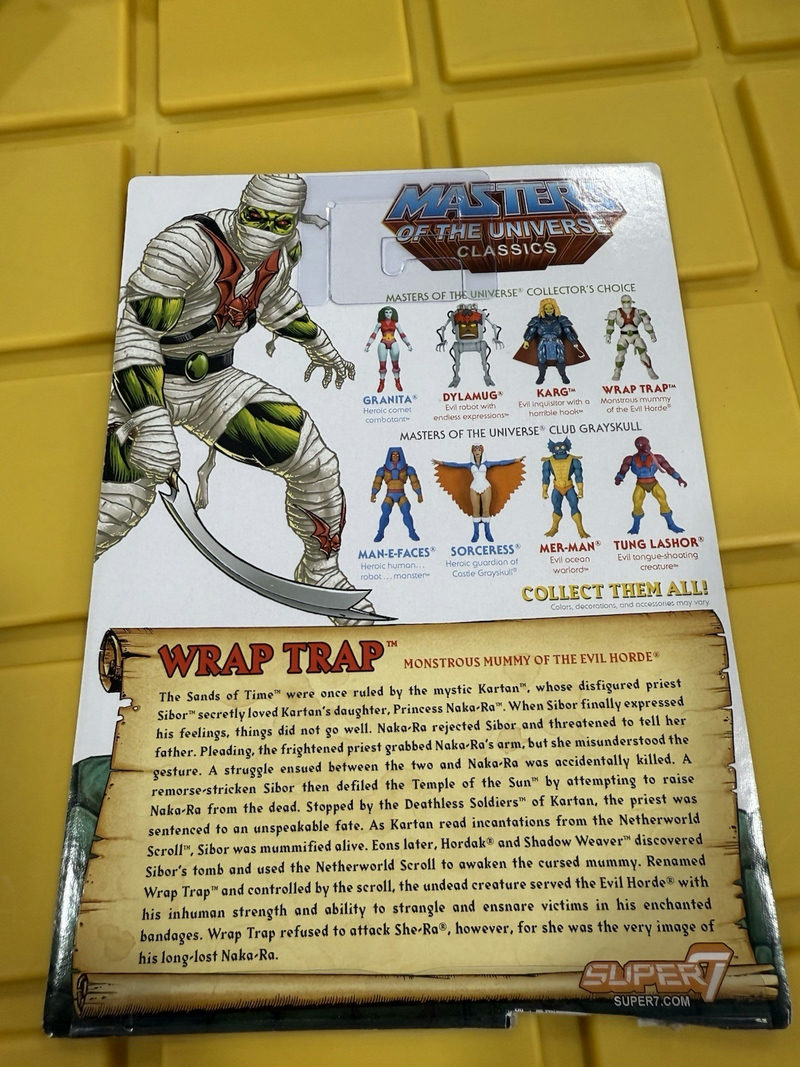 Wrap Trap Super7 action figure
