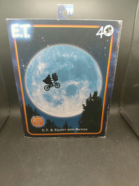 E T And Elliot On Bike action figure