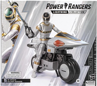 In Space Silver Ranger Lightning action figure