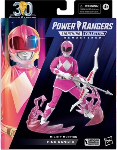 Mighty Morphin Pink Ranger Lightning action figure