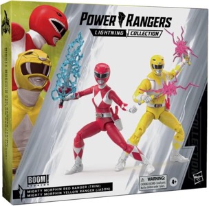 Mighty Morphin Red Ranger Trini And Yellow Ranger Jason action figure