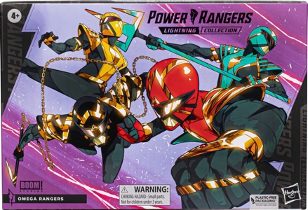 Omega Rangers 4 Pack action figure