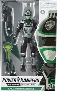 S P D A Squad Green Ranger Lightning action figure