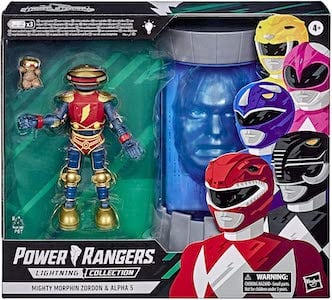 Zordon And Alpha 5 Lightning action figure