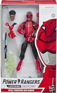 Beast Morphers Red Ranger action figure