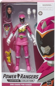 Dino Charge Pink Ranger Lightning action figure