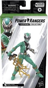 Dino Fury Green Ranger Lightning action figure