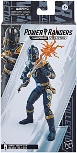 Dino Thunder Black Ranger Lightning action figure