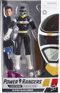 In Space Black Ranger Lightning action figure