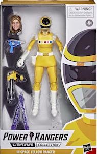 In Space Yellow Ranger action figure