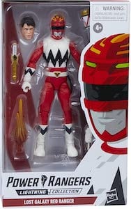 Lost Galaxy Red Ranger Lightning action figure