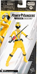 Rpm Yellow Ranger Lightning action figure