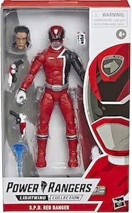 S P D Red Ranger action figure