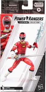 Turbo Red Ranger Lightning action figure