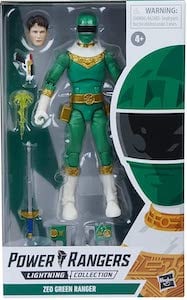 Zeo Green Ranger Lightning action figure