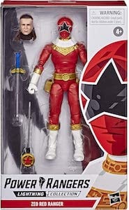 Zeo Red Ranger V Lightning action figure