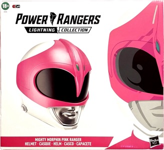 Pink Ranger Helmet Lightning action figure