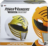 White Ranger Helmet action figure